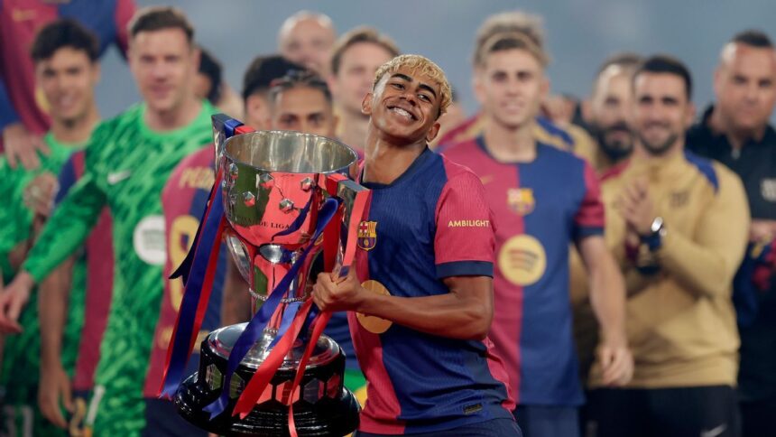 Laporta reveals special deal for Lamine Yamal's renewal with Barça