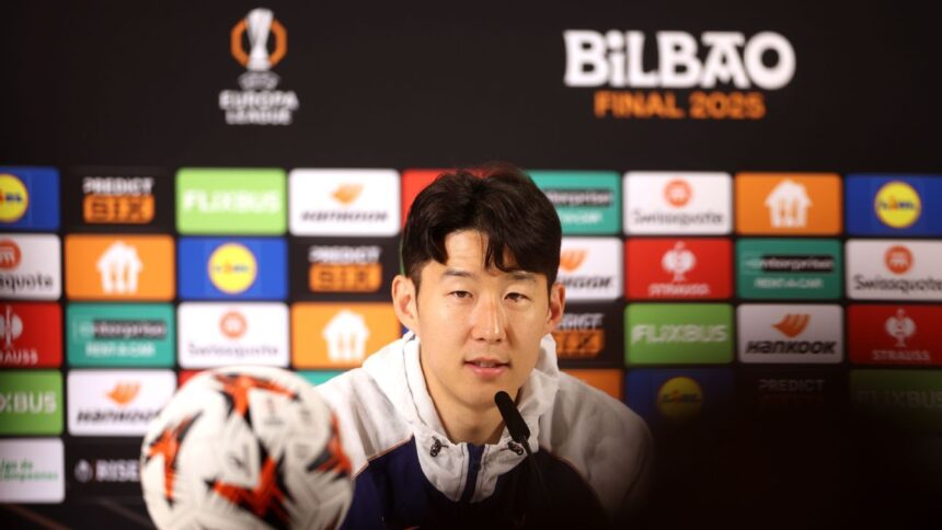 Son Heung-Min: Kane, Spurs' biggest fan at the Europa League final