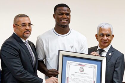 RD Senate honors Cristian Pinales for Olympic bronze in Paris 2024