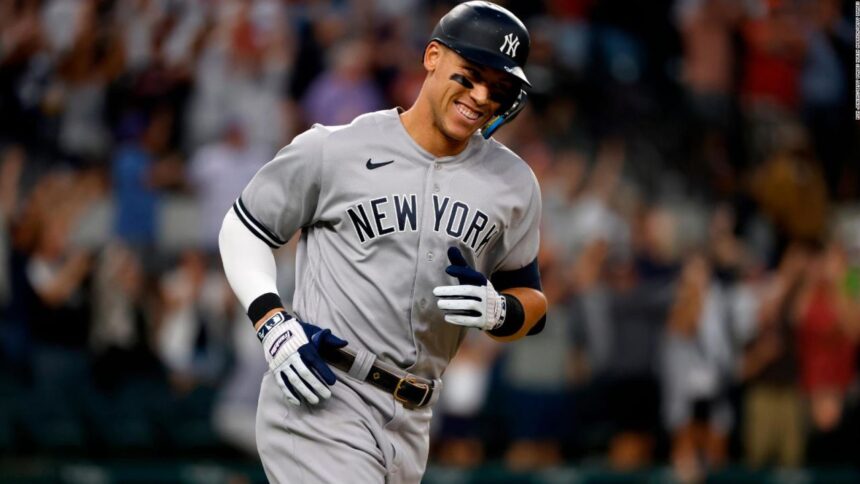 Judge Leads Yankees Over Rangers With Home Run and Dominant Warren