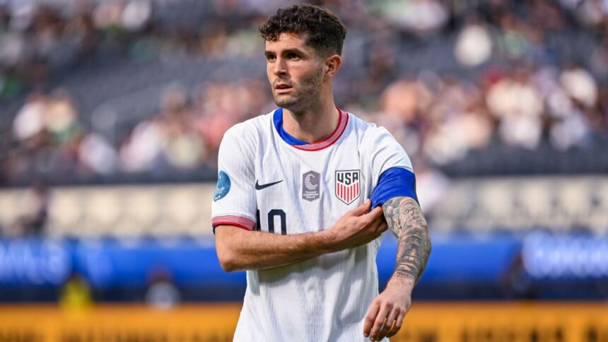 Pulisic misses the Gold Cup: USMNT star will not play due to injury