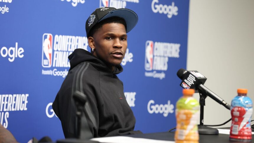 Wolves' Edwards Fined: Foul Language Costs $50K in NBA Finals