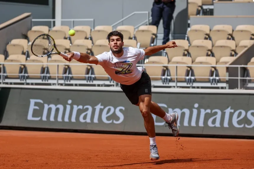 Alcaraz starts Roland Garros vs Nishikori; Djokovic, rival in final