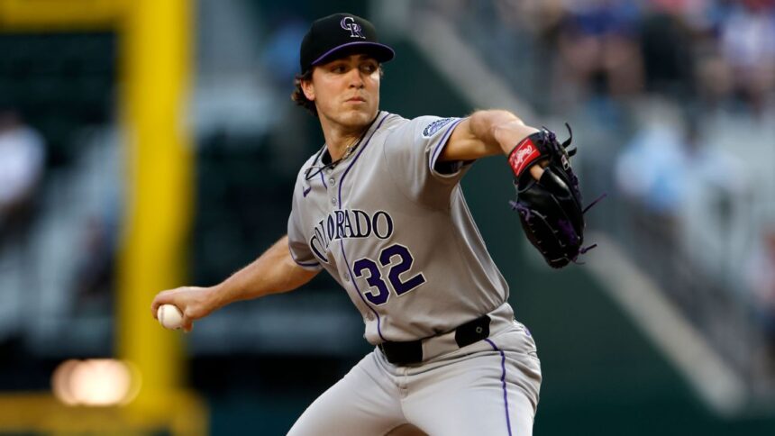 Rockies Place Chase Dollander on Injured List: MLB