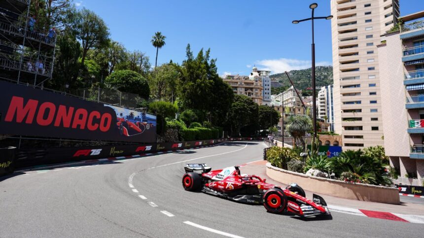 Leclerc Leads Monaco GP Practice: Verstappen Second After Crash
