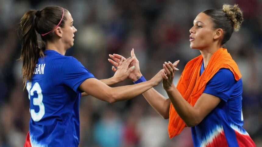 USWNT: Who will take over from Morgan and Rapinoe as leaders?