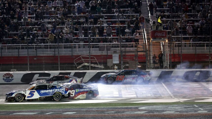 Larson out of "The Double": Crashes truncate dreams at Indy 500 and Coca-Cola 600
