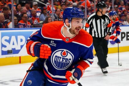 Oilers: Zach Hyman, out for the rest of the playoffs due to injury