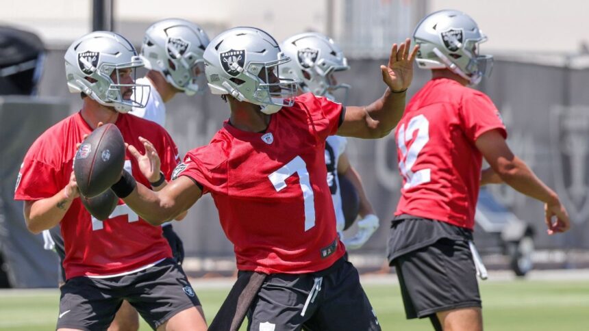 Raiders: Geno Smith Impresses Kelly and Meyers at OTAs