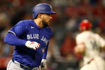 Jays Send Santander to Injured List with Shoulder Pain