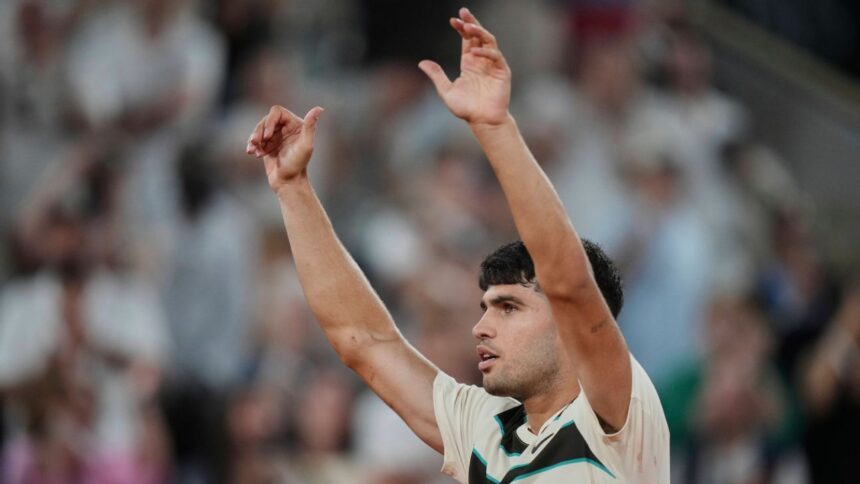 Alcaraz Suffers But Advances at Roland Garros: Shelton in the Round of 16