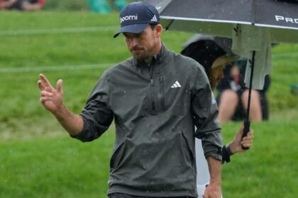 Taylor and Griffin lead Memorial in the rain; Scheffler lurking