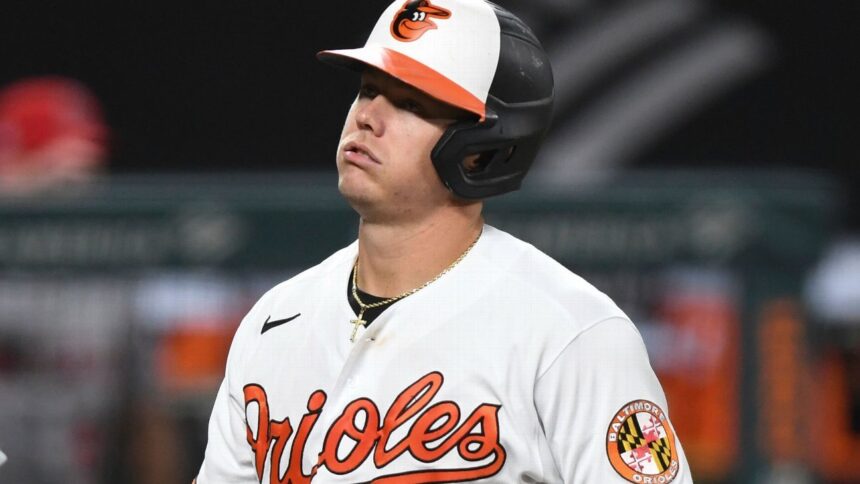 Orioles: Ryan Mountcastle to the injured list with a hamstring injury
