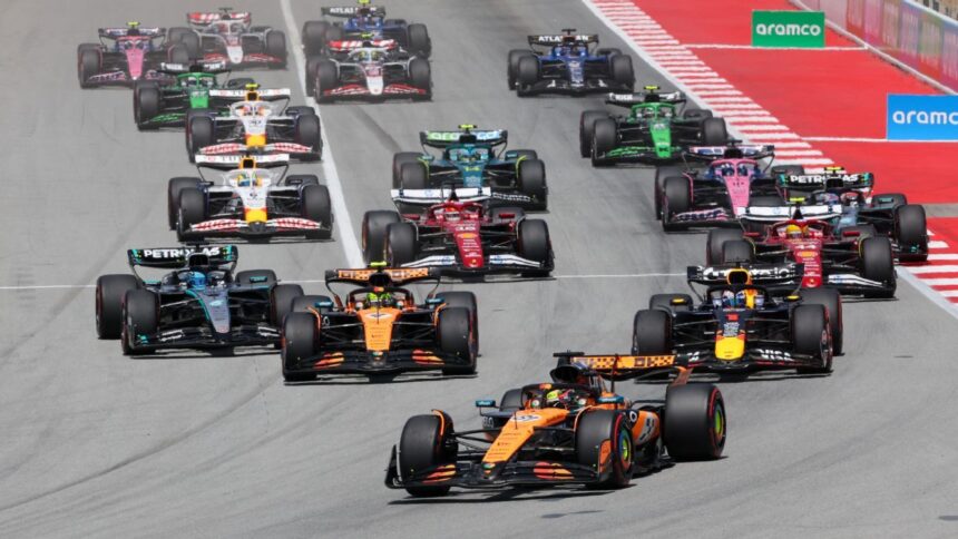 Piastri Leads Spanish GP: Norris and Verstappen in Epic Duel