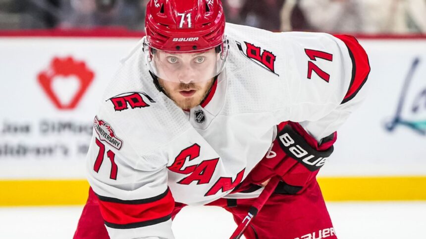 Jesper Fast, Hurricanes winger, retires due to neck injury