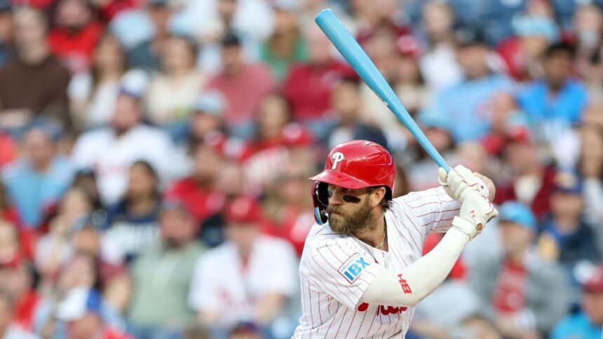 Harper returns with a home run: Phillies rout Blue Jays in Toronto