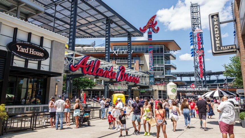 MLB: The stadium model of the future, "village" type, success of the Braves
