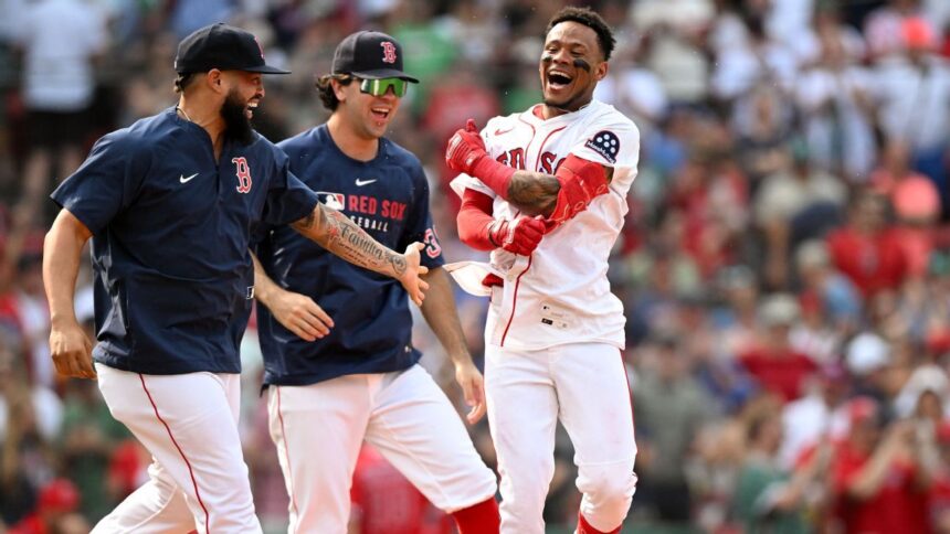 Rafaela hits shortest walk-off HR since 2015; Red Sox beat Angels