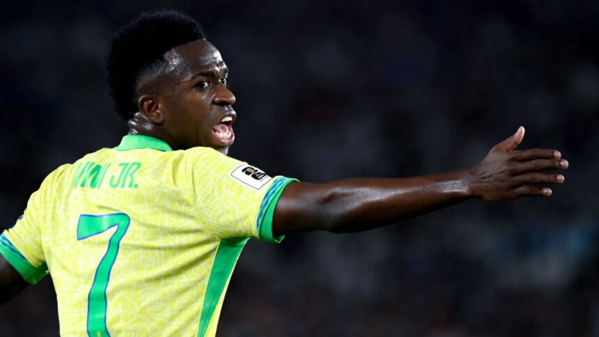 Ancelotti demands Vinícius Júnior replicate his Real Madrid success in Brazil