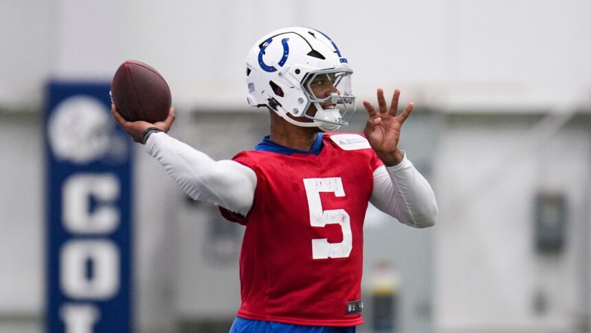 Colts: Anthony Richardson, out with a shoulder injury, questionable for camp