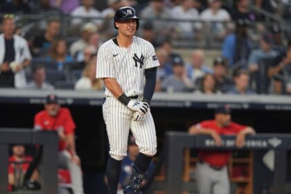Volpe, Yankees Shortstop, Hit by Pitch: Test Results Are Negative
