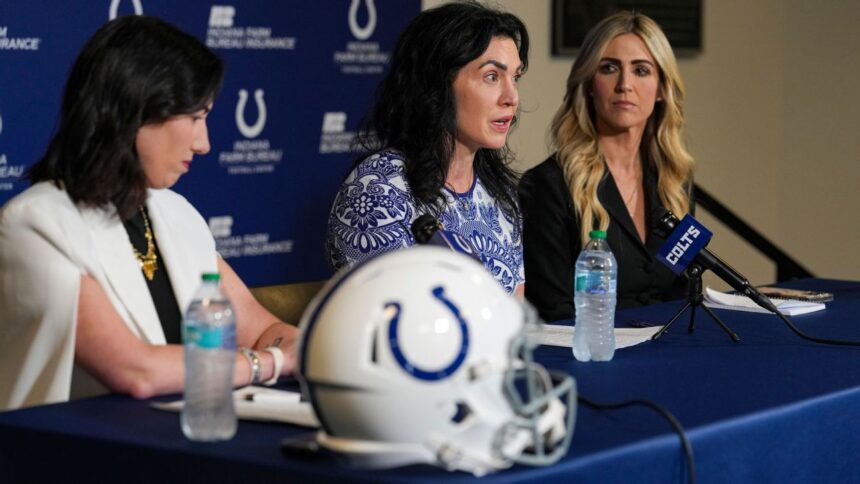 Irsay's Daughters in Charge of the Colts: Priority, Legacy, and Success in the NFL
