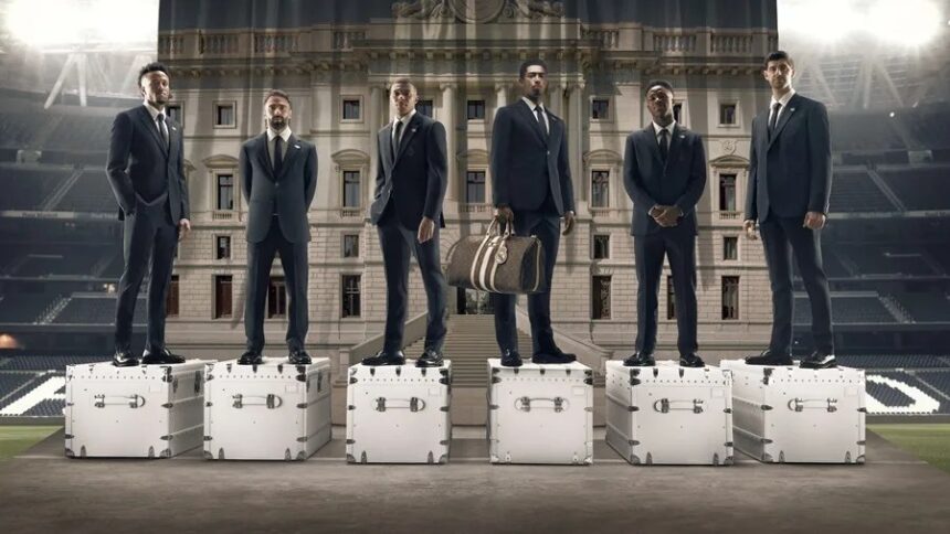 Louis Vuitton dresses Real Madrid: Elegance and style for the whites