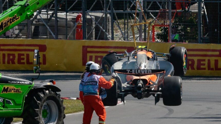 Norris crashes with Piastri in Canadian GP: Accident ruins race and championship