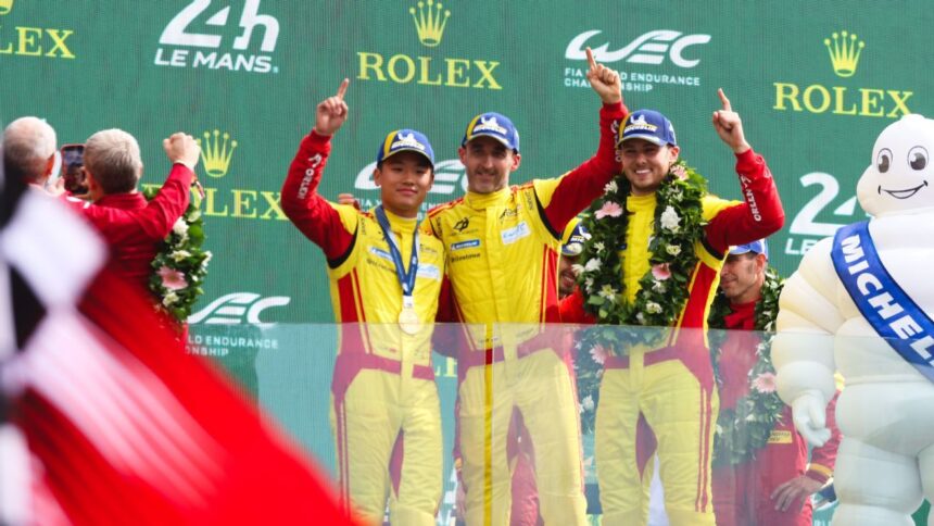 Alonso Celebrates Kubica's Triumph at Le Mans: "Proud of the Legend"