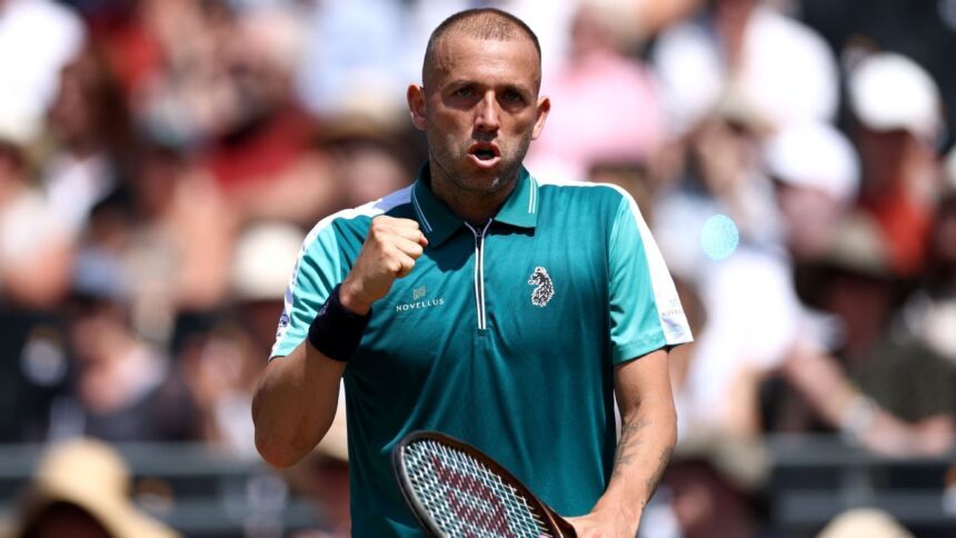 Evans Upsets Tiafoe at Queen's Club: Victory for the British Wild Card