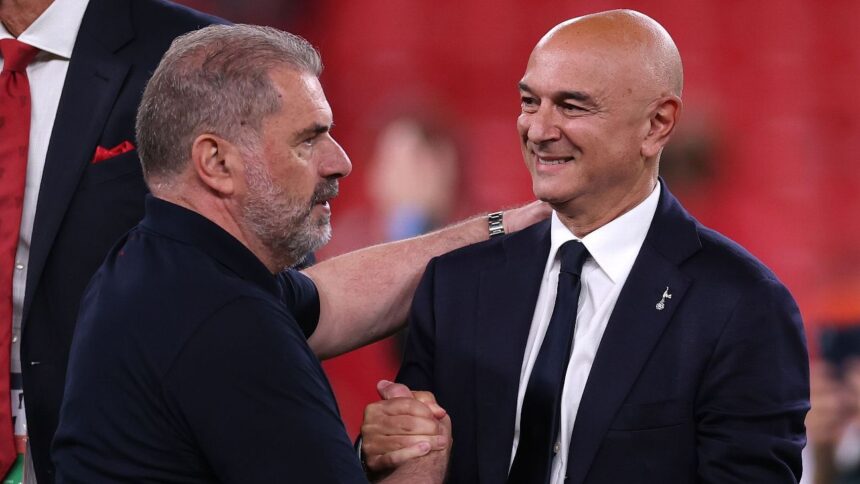 Levy: Postecoglou's tough sacking at Tottenham, Frank in charge