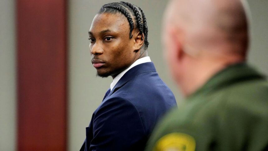 Ruggs apologizes to victim's family at Las Vegas event
