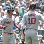 Red Sox defeat Mariners: Story and Mayer homer, Crochet shines