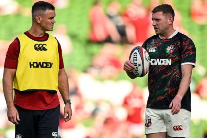 Finn Russell downplays clashes with Sexton in Lions: "It's just a joke"