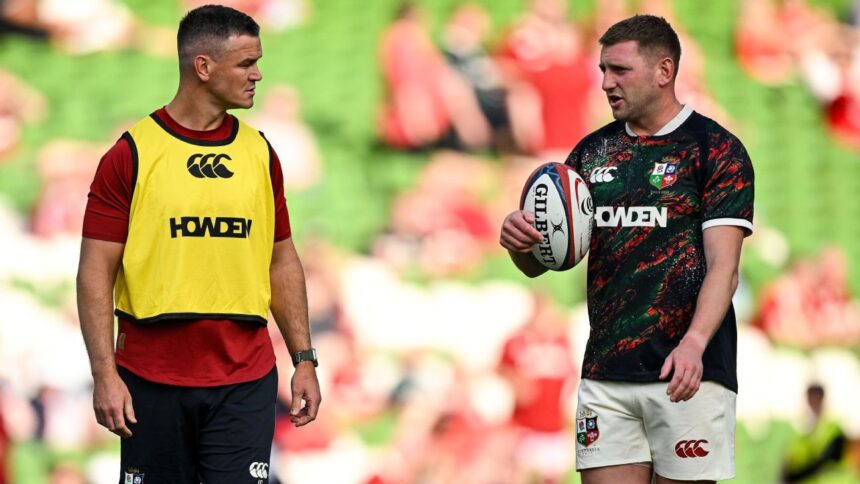 Finn Russell downplays clashes with Sexton in Lions: "It's just a joke"