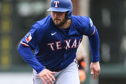Rangers: Jake Burger to the injured list with an oblique injury