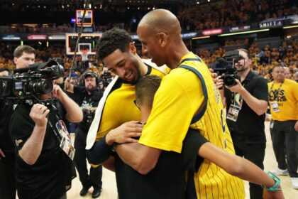 Pacers one step away from the NBA title: Legends celebrate, Haliburton leads