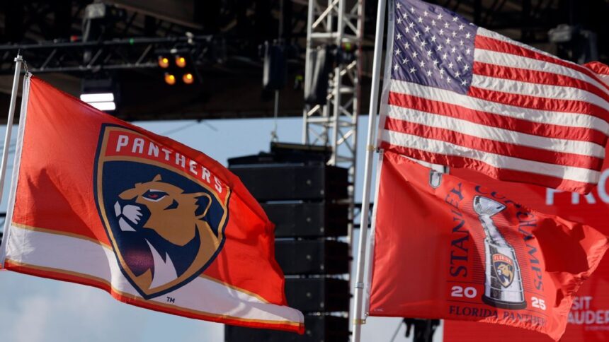 Panthers celebrate back-to-back championship with crowd: Party on Fort Lauderdale beach!