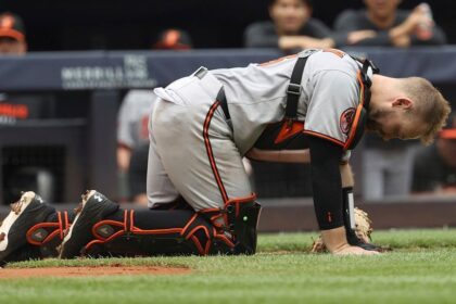 Orioles: Maverick Handley to concussion list after collision.