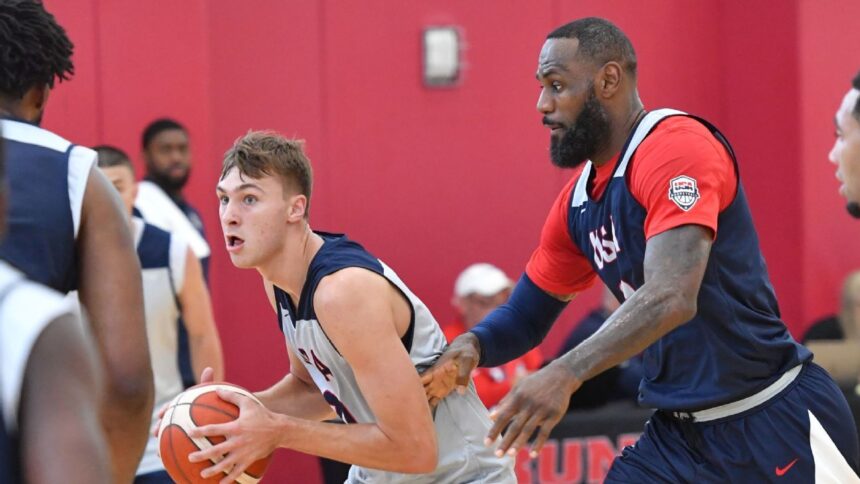 Flagg to the Mavericks: LeBron James foresees a bright future in the NBA
