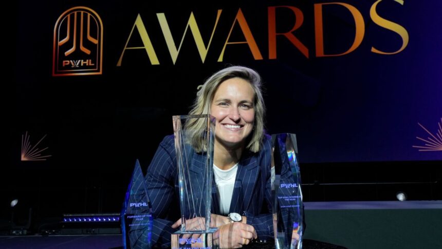 Poulin Crowned PWHL MVP: Brilliant Season and Awards