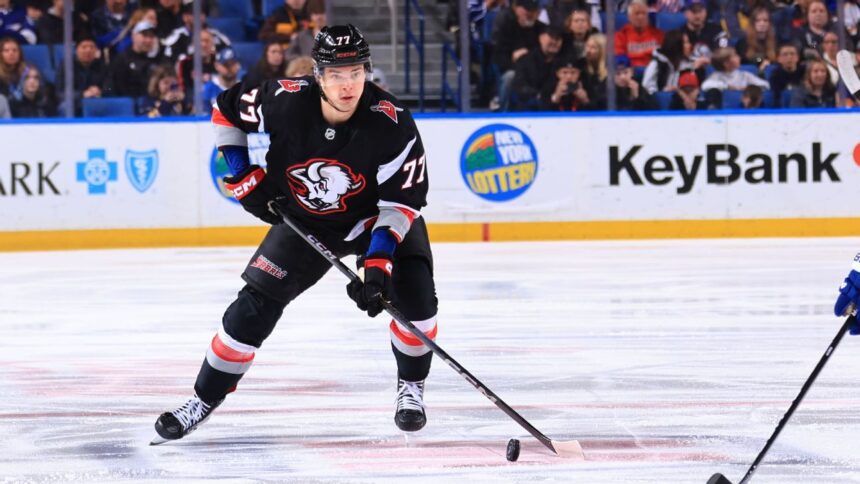 Sabres trade Peterka to Mammoth for Doan and Kesselring