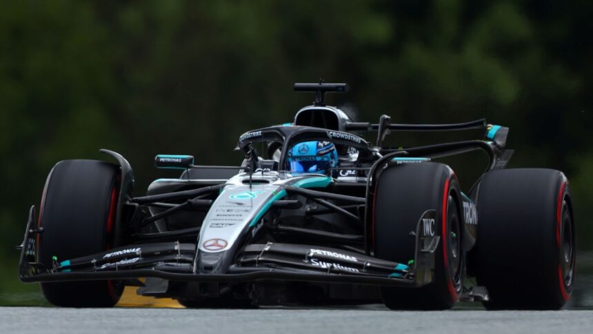 Russell leads in Austria: Verstappen close, Dunne surprises with McLaren