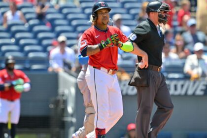 José Ramírez out of Guardians lineup due to hit: Day-to-day
