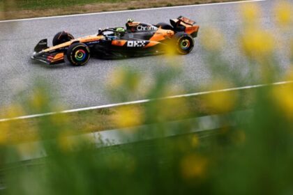 McLaren leads in Austria: Norris leads, Alonso 12th and Sainz 15th