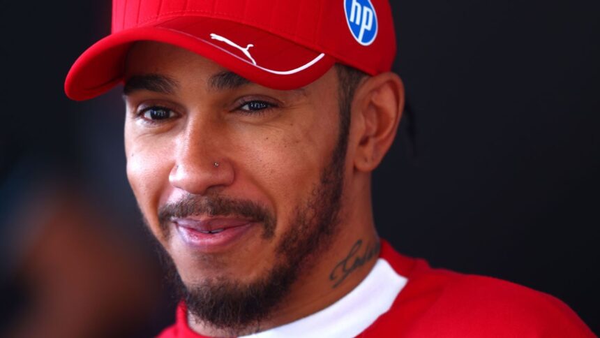 Hamilton celebrates Ferrari's progress; Leclerc aims for victory