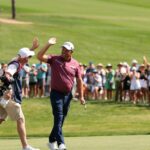 Harrington Surges with Spectacular Chip and Leads U.S. Senior Open