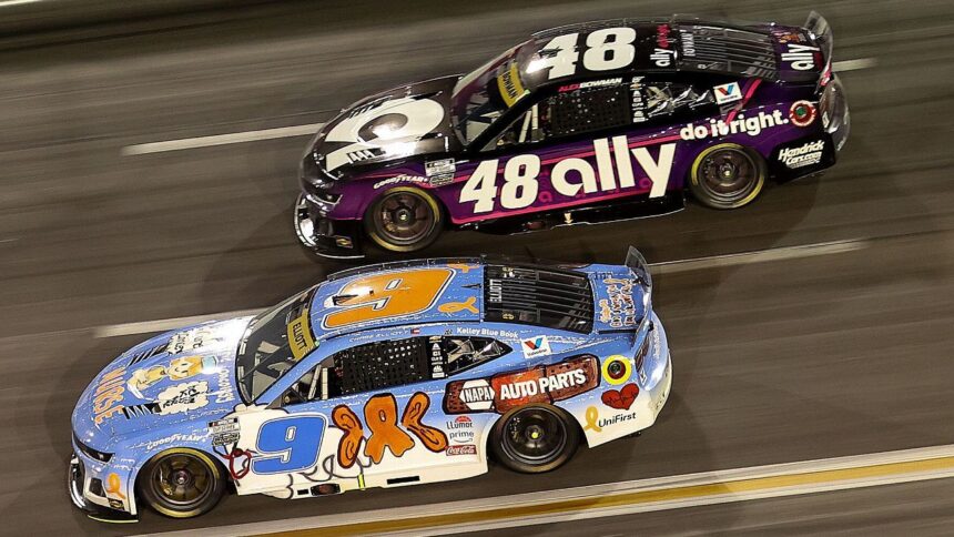 Elliott Dominates in Atlanta: Epic Victory on the Final Lap of NASCAR
