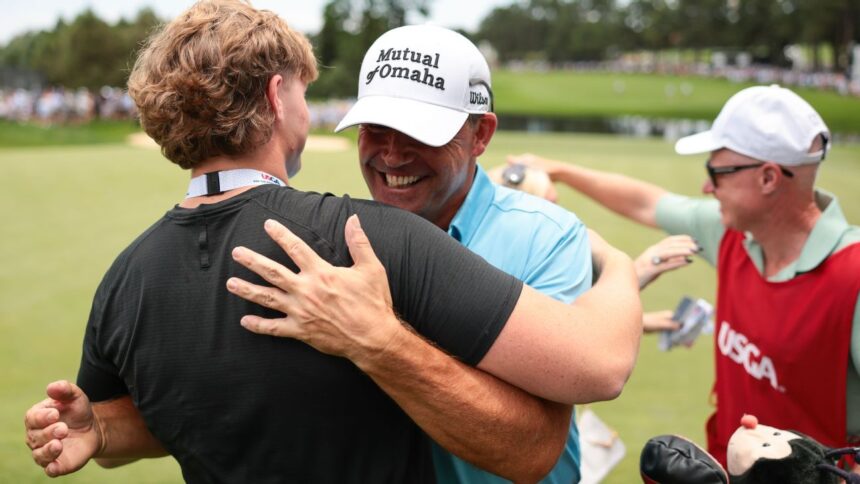 Harrington crowned at US Senior Open, Cink falls in dramatic finish