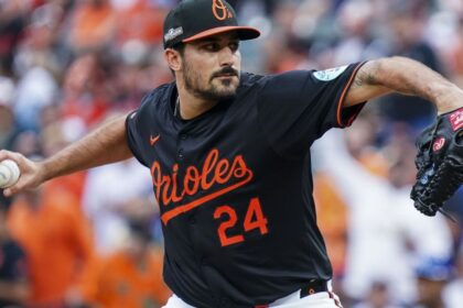 Orioles place Zach Eflin on injured list with back issues